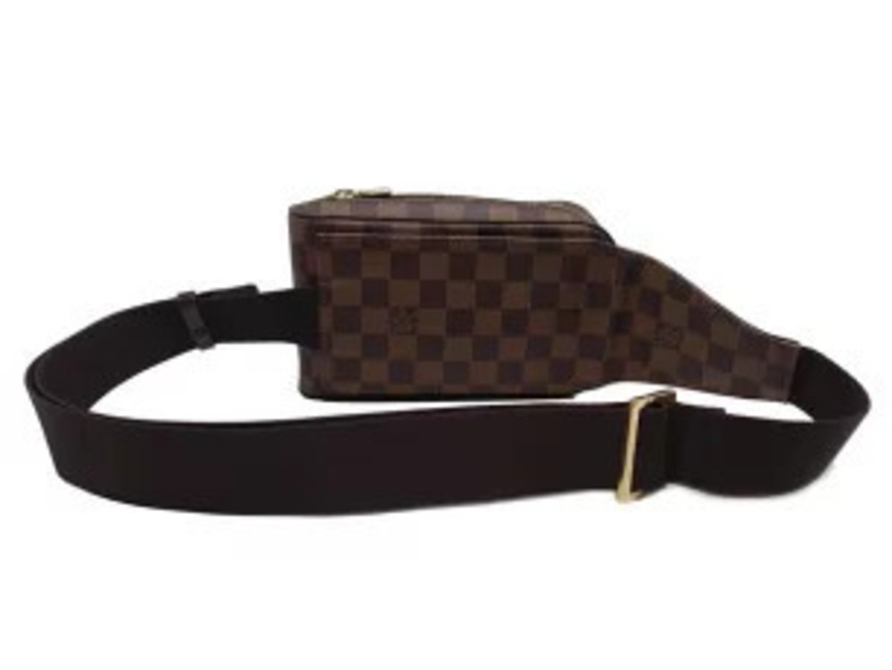 Louis Vuitton Geronimos Waist Clutch Pouch Damier Brown